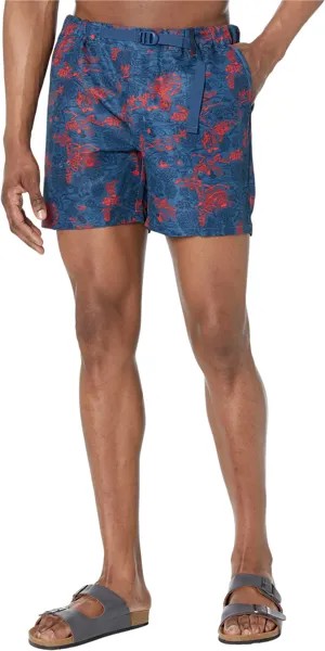 Пляжные шорты Helly Hansen Solen Printed Recycled Watershorts, цвет Deep Steel