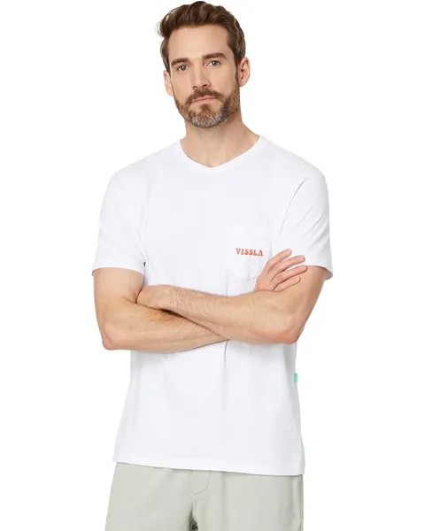 Футболка VISSLA Bird Brain Tee, белый