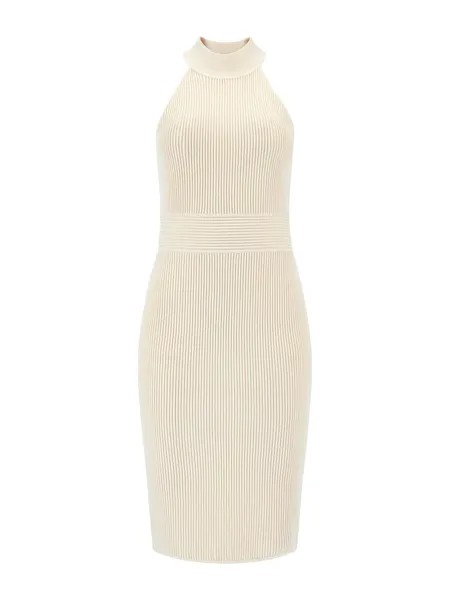 Вязанное платье Guess, белый