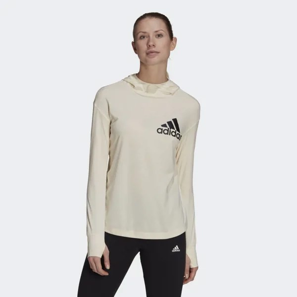 Лонгслив AEROREADY Lightweight Hooded adidas Sportswear