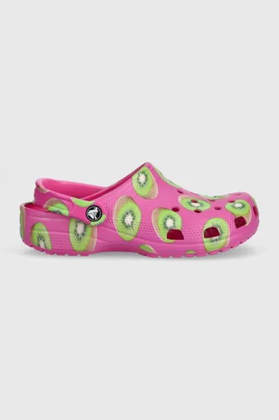 Шлепанцы Classic Hyper Real Clog Crocs, розовый
