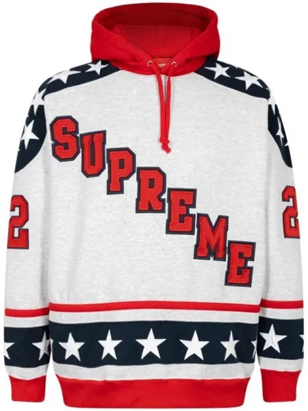 Декорированное худи Hockey Supreme, белый