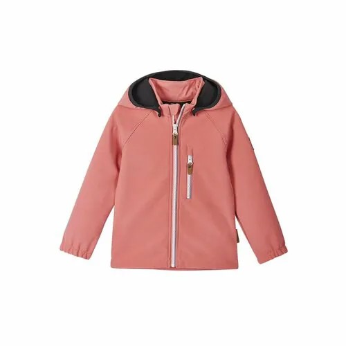 Куртка Reima, размер 134, коралловый, розовый