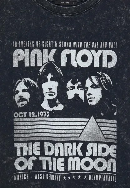 Футболка с принтом PINK FLOYD Calliope, черный