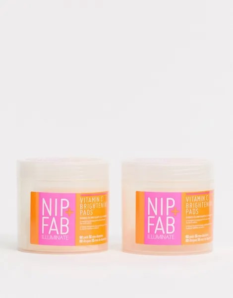 Осветляющие ватные диски с витамином С NIP+FAB - СКИДКА 50%-Бесцветный