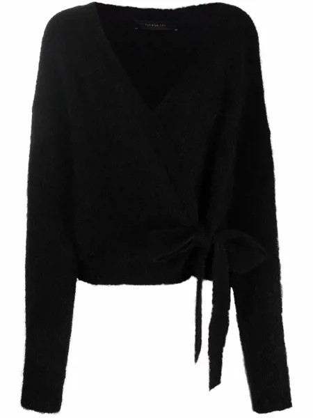 Federica Tosi wrapped-front knit cardigan