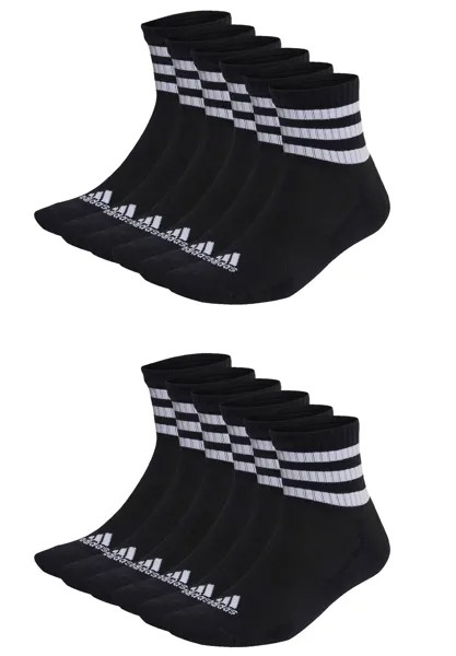 Спортивные носки MULTIPACK 12 PAAR C SPORTSWEAR MID CUT UNISEX adidas Performance, цвет black