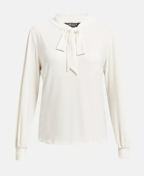 Рубашка блузка Lauren Ralph Lauren, бежевый