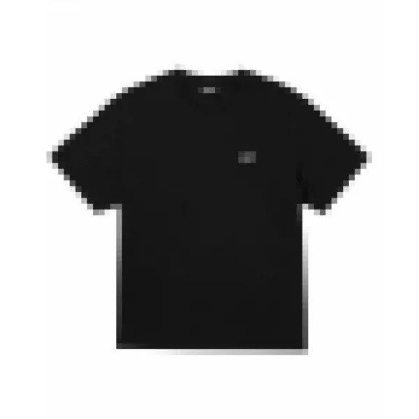 NERDY Blank Small Logo Short Sleeve T-Shirt Black