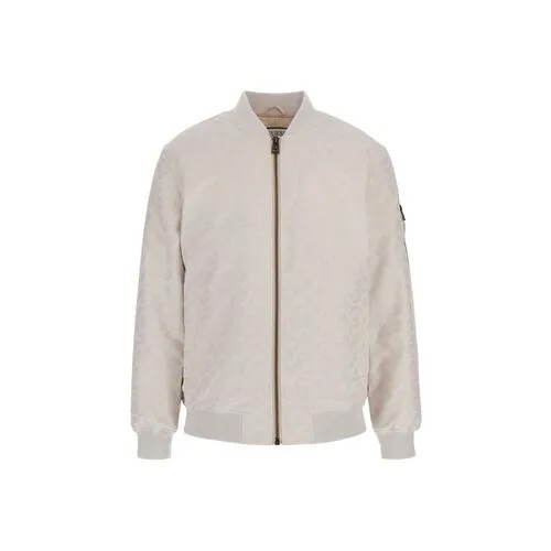 Бомбер GUESS, размер XL, бежевый