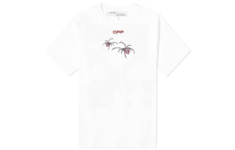 Футболка свободного кроя Arachno Arrows Off-White