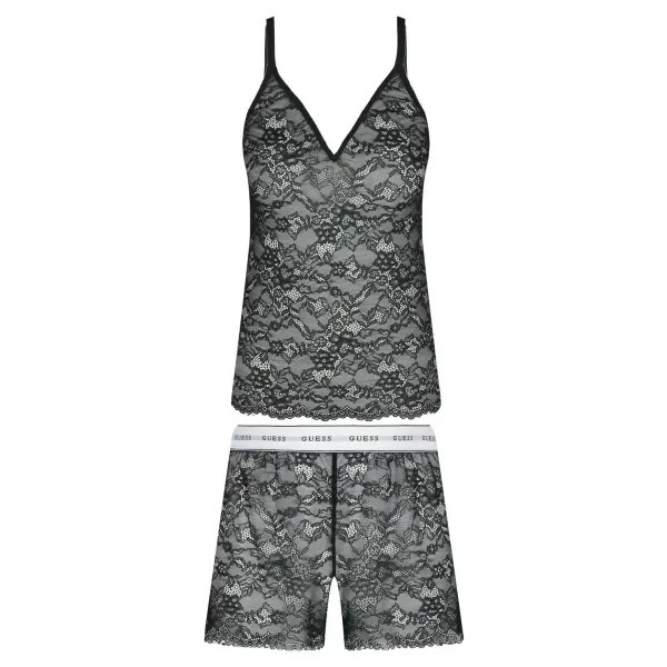 Пижамы стандартного кроя Guess, черный