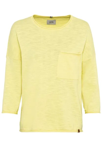 Свитер Camel Active Leichter Strick im Oversized Fit, цвет Limoncello