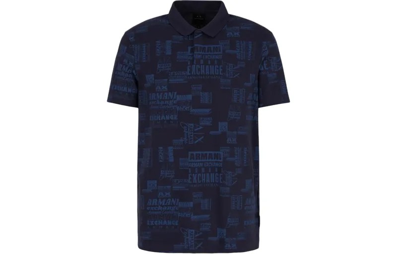 Рубашка поло мужская Armani Exchange, кремовый