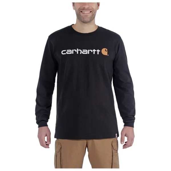 Лонгслив Carhartt Core Logo L/S, черный