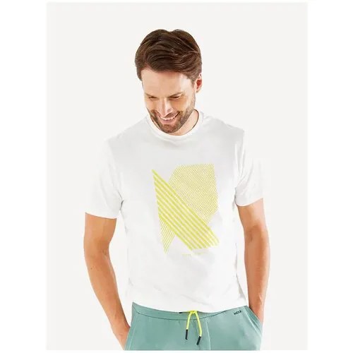 Футболка мужская MEXX LOUNGEWEAR; цвет Off white; р.M