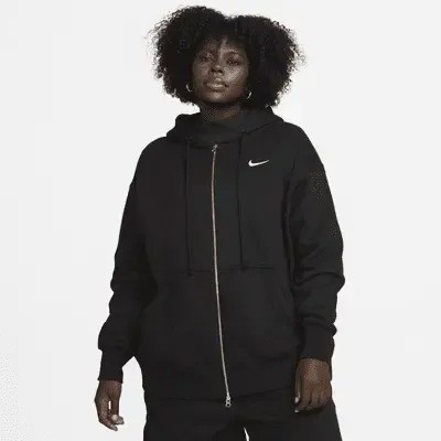 Толстовка Nike Sportswear Phoenix Fleece, цвет Black/Sail