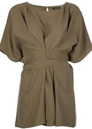 Natori блузка свободного кроя с запахом