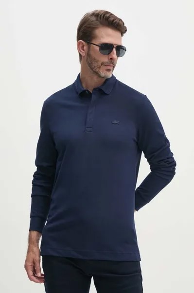 Лонгслив Lacoste, темно-синий