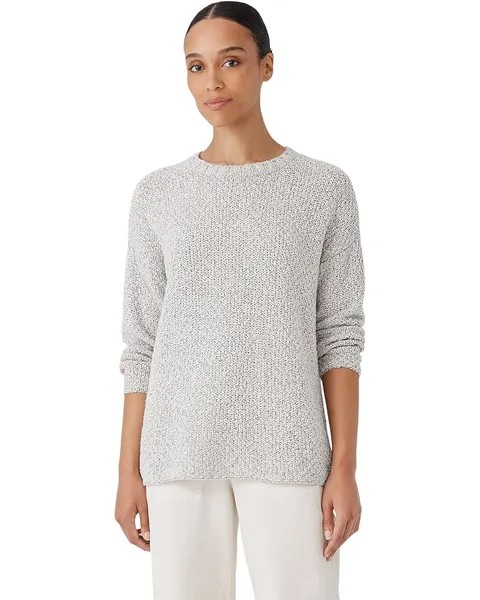 Свитер Eileen Fisher Crew Neck Tunic, цвет Seasalt