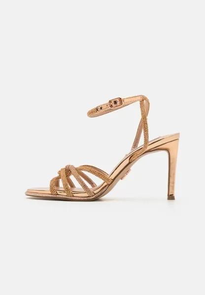 Босоножки на высоком каблуке KAILYN Steve Madden, цвет rose gold