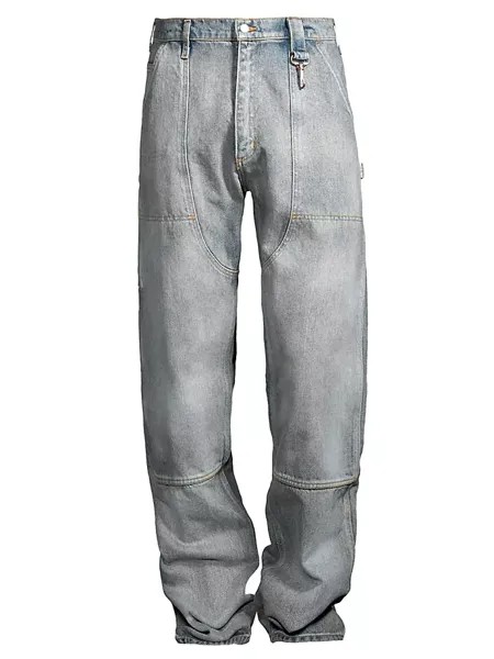 Потертые джинсы Carpenter Reese Cooper, цвет washed denim