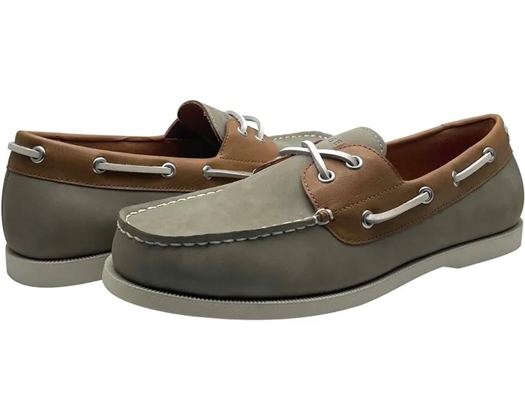 Топсайдеры Tommy Hilfiger Brazen, цвет Light Grey/Tan