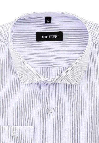 Рубашка мужская BERTHIER BRISTOL133561/Fit-R(0) белая 45