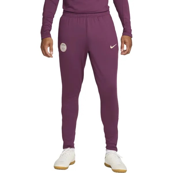 Трикотажные спортивные штаны мужские бордового цвета Nike, цвет Bordeaux color
