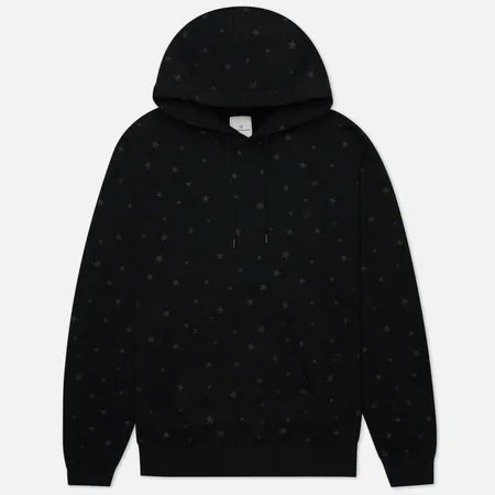 Мужская толстовка uniform experiment Star Hoodie, цвет чёрный, размер XL