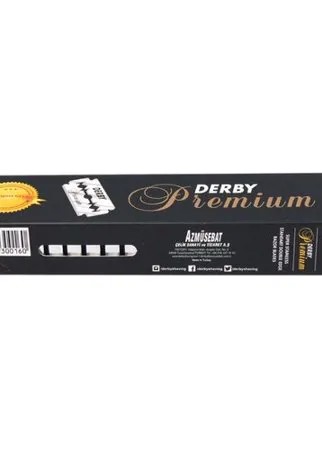 Лезвия для Т-образного станка DERBY Premium, 100 шт.