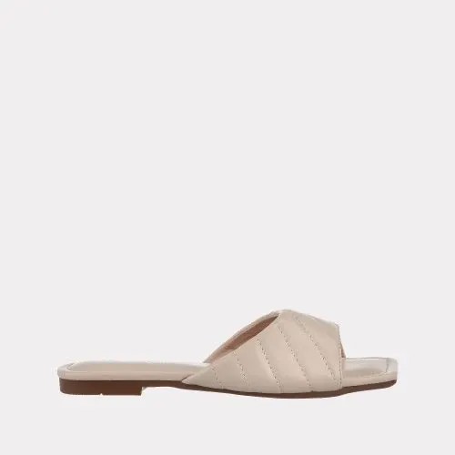 Сланцы женские Versiya shop SW529 бежевые 38 RU