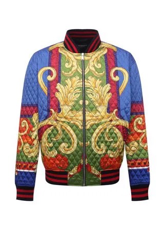 Утепленный бомбер Versace