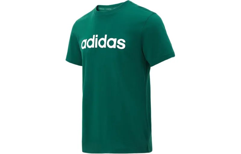Футболка унисекс зеленая Adidas, зеленый
