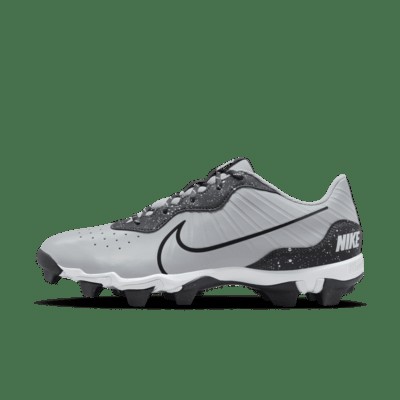 Бутсы Nike Alpha Huarache 4 Keystone, цвет Wolf Grey/White/Dark Smoke Grey