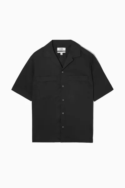 Рубашка мужская COS 1171308001 черная XL (доставка из-за рубежа)