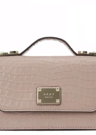 Сумка кросс-боди женская DKNY R04EPL40 бежево-розовая