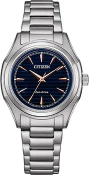Японские наручные  женские часы Citizen FE2110-81L. Коллекция Elegance