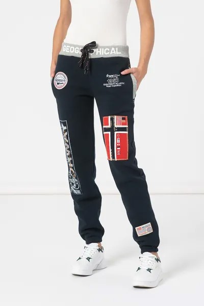 Спортивные брюки Myer с логотипом Geographical Norway, синий