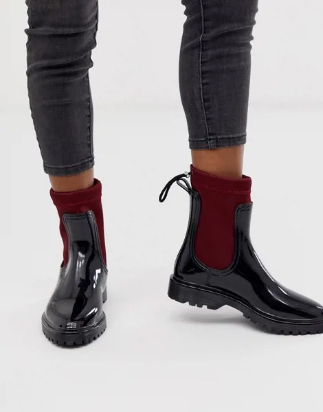 Непромокаемые ботинки ASOS DESIGN - Genius-Черный