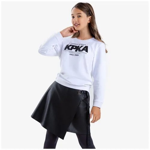 Школьная юбка-шорты Kapika, размер 146, черный