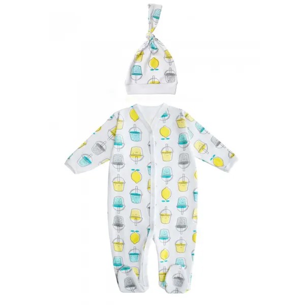 AmaroBaby Комбинезон-слип с шапочкой Лимонад