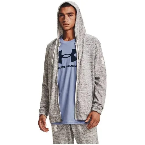 Толстовка Under Armour UA RIVAL TERRY FZ HD 1361606-112 SM