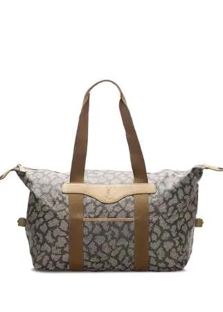 Yves Saint Laurent Pre-Owned сумка-тоут с абстрактным узором