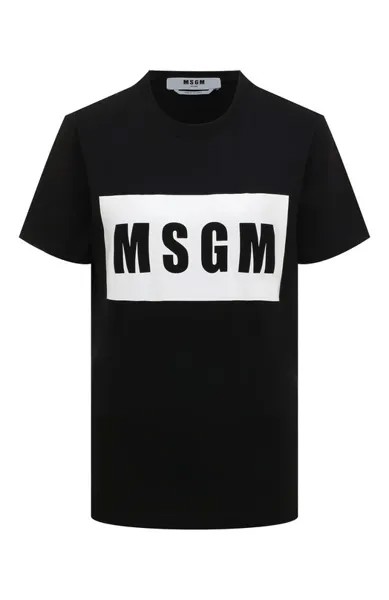 Хлопковая футболка MSGM