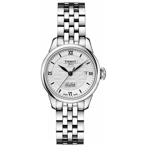 Наручные часы TISSOT T41.1.183.35, белый, серебряный