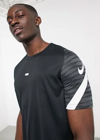 Черная футболка Nike Football Strike 21-Черный цвет