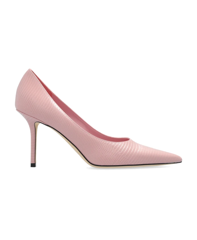 Love' туфли на высоком каблуке Jimmy Choo, розовый