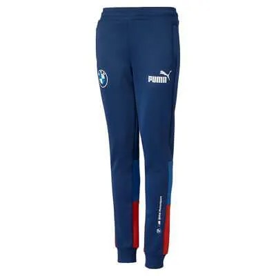 Puma Bmw M Motorsport Sds Спортивные штаны Молодежные мальчики Синие повседневные спортивные штаны 53