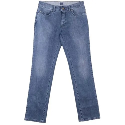 Джинсы Trussardi Jeans, размер 48, голубой